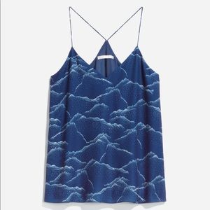 Blue camisole tank
